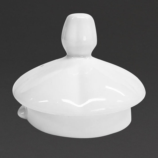 Lids For 568ml Churchill Buckingham White Teapots (6 Pack)