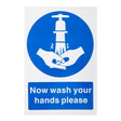 Vogue Now Wash Your Hands Sign