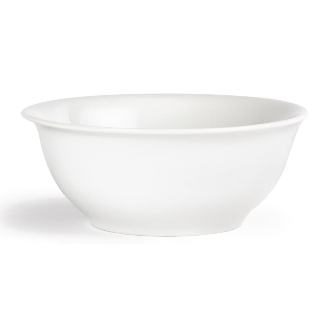 W408 Olympia Whiteware Salad Bowls 175mm (Pack of 6)