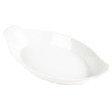 W411 Olympia Whiteware Oval Eared Dishes 289mm (Pack of 6)