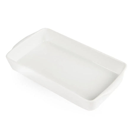 W419 Olympia Whiteware Oblong Roasters 305x 163mm (Pack of 6) - JD Catering Equipment Solutions Ltd
