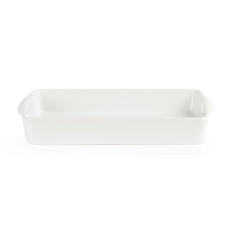 W419 Olympia Whiteware Oblong Roasters 305x 163mm (Pack of 6) - JD Catering Equipment Solutions Ltd