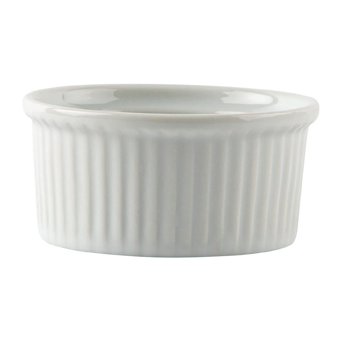 W435 Olympia Whiteware Ramekins 70mm (Pack of 12)