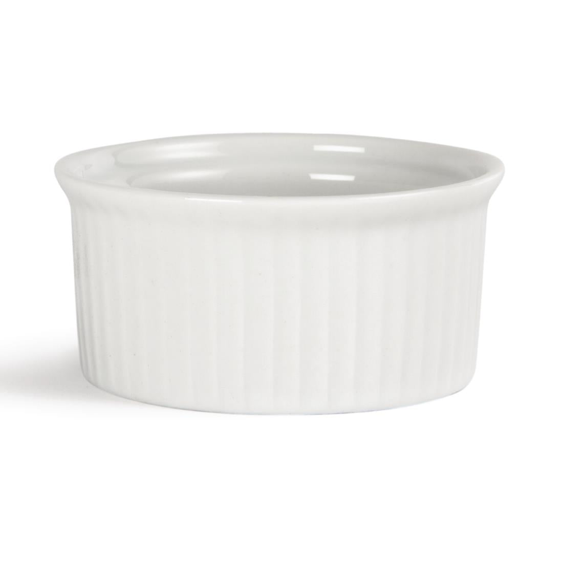 W435 Olympia Whiteware Ramekins 70mm (Pack of 12)