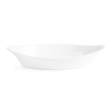 W440 Olympia Whiteware Oval Eared Dishes 262mm (Pack of 6)