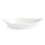 W441 Olympia Whiteware Oval Eared Dishes 204mm (Pack of 6)