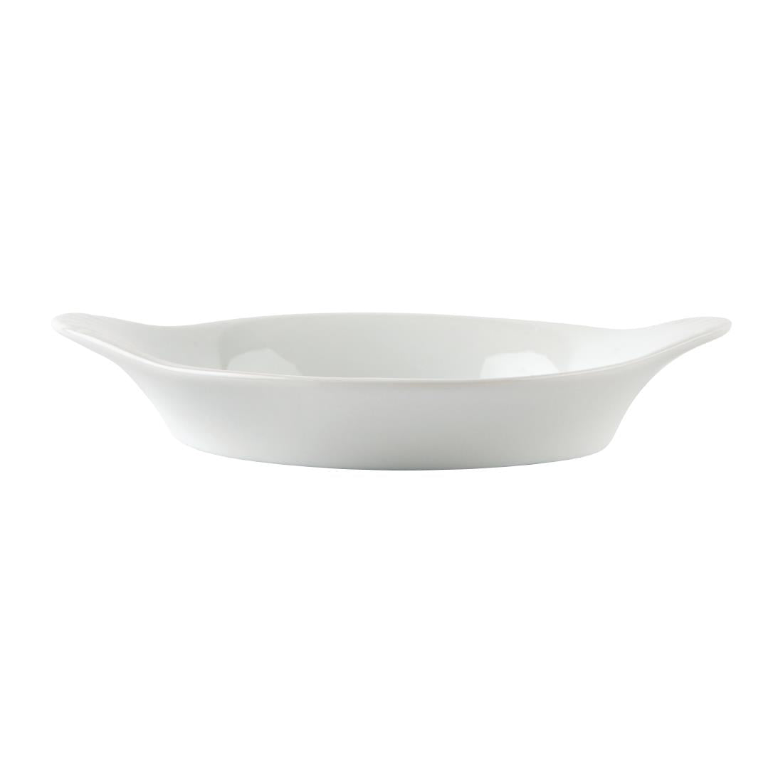 W443 Olympia Whiteware Round Eared Dishes 156x 126mm (Pack of 6)