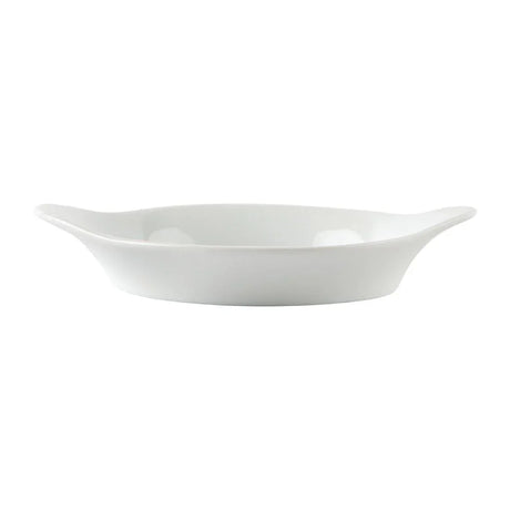 W443 Olympia Whiteware Round Eared Dishes 156x 126mm (Pack of 6) - JD Catering Equipment Solutions Ltd