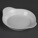 W444 Olympia Whiteware Round Eared Dishes 192x 151mm (Pack of 6)