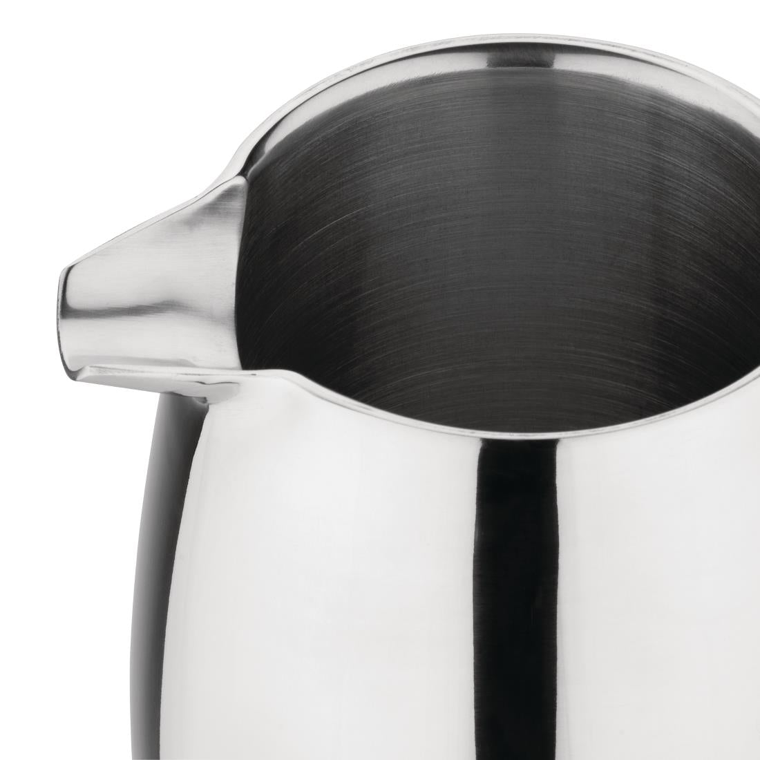 W837 Olympia Insulated Stainless Steel Cafetiere 6 Cup
