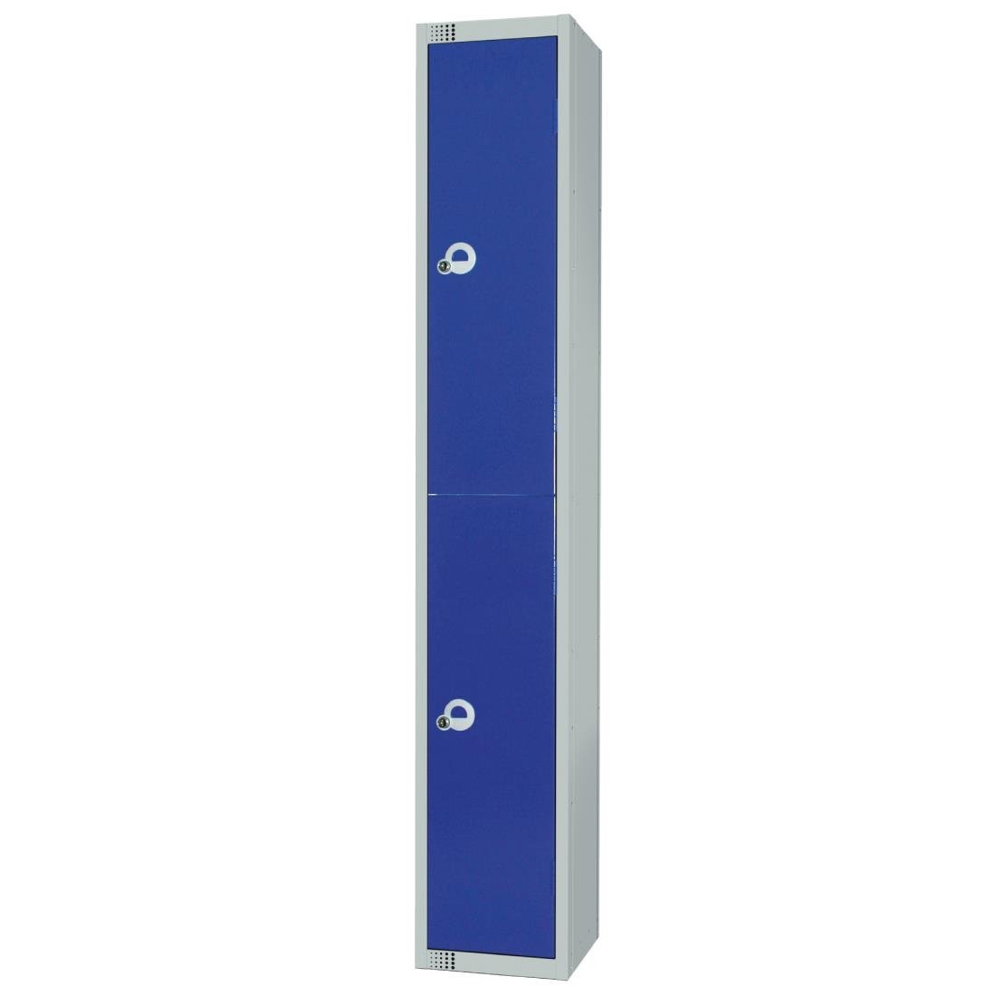 W975-CL Elite Double Door Manual Combination Locker Locker Blue