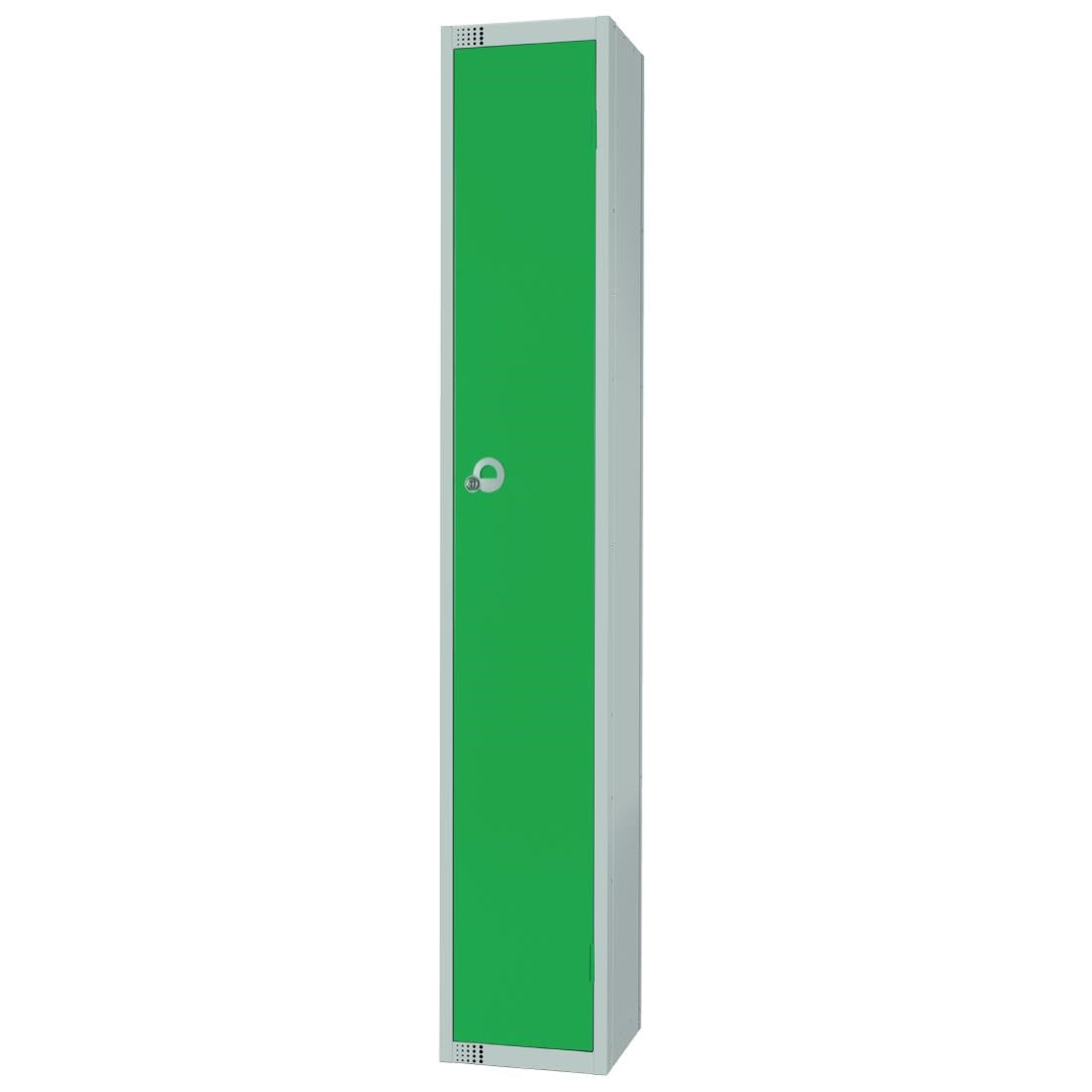W984-CN Elite Single Door Coin Return Locker Green