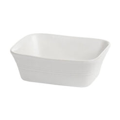 Pack Size 4 - DPS Tableware  White Rectangular Baker 16.5x13x5.5cm - WB2339