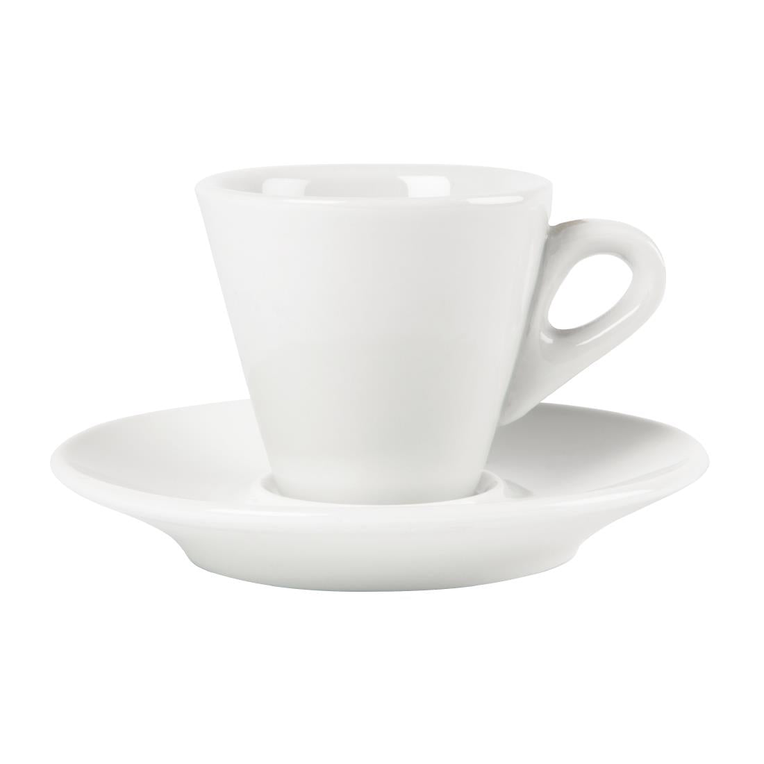 Y111 Olympia Whiteware Conical Espresso Cups 60ml 2oz (Pack of 12)