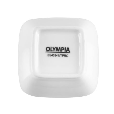 Y137 Olympia Miniature Rounded Square Dishes 60mm (Pack of 12)