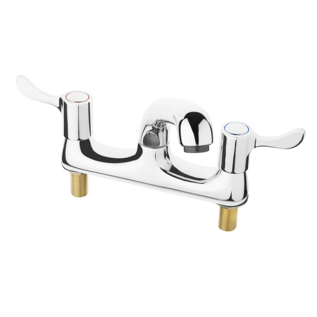 Y770 Vogue Twin Mixer Lever Deck Tap