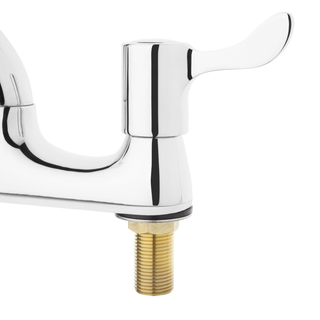 Y770 Vogue Twin Mixer Lever Deck Tap