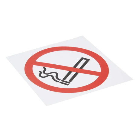 Y937 No Smoking Symbol Window Sign - JD Catering Equipment Solutions Ltd