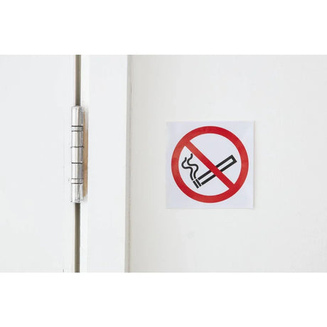 Y937 No Smoking Symbol Window Sign - JD Catering Equipment Solutions Ltd