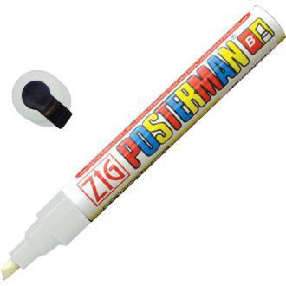 Y985 Securit White Chalk Marker 6mm Tip