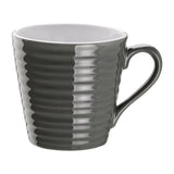 DH634 Olympia CafÃƒÂ© Aroma Mugs Charcoal 340ml (Pack of 6) - JD Catering Equipment Solutions Ltd
