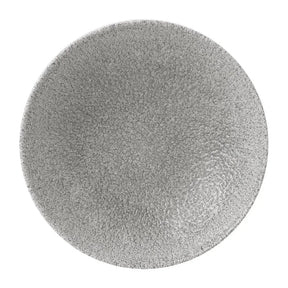 FD879 Churchill Raku Jasper Grey Evolve Coupe Plate 6.5" (Box 12) (Direct) - JD Catering Equipment Solutions Ltd