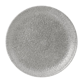 FD880 Churchill Raku Jasper Grey Evolve Coupe Plate 8.67" (Box 12) (Direct) - JD Catering Equipment Solutions Ltd