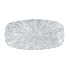 FD895 Churchill Stone Pearl Grey Chefs Oblong Plate 13 7/8X7 3/8" (Box 6) (Direct) - JD Catering Equipment Solutions Ltd