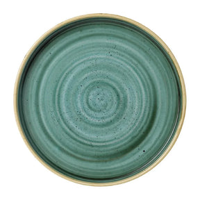 FJ915 Stonecast Samphire Green Walled Plate 8 1/4 " (Box 6) - JD Catering Equipment Solutions Ltd