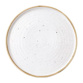 FJ916 Stonecast Barley White Walled Plate 10 3/4 " (Box 6) - JD Catering Equipment Solutions Ltd