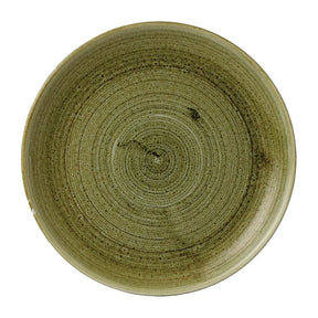 FJ928 Stonecast Plume Olive Coupe Plate 10 1/4 " (Pack of 12) - JD Catering Equipment Solutions Ltd