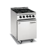 Parry 4 Burner Natural/LPG Gas Oven Range GB4 - JD Catering Equipment Solutions Ltd