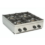 Parry 4 Burner Natural/LPG Hob AG4H - JD Catering Equipment Solutions Ltd