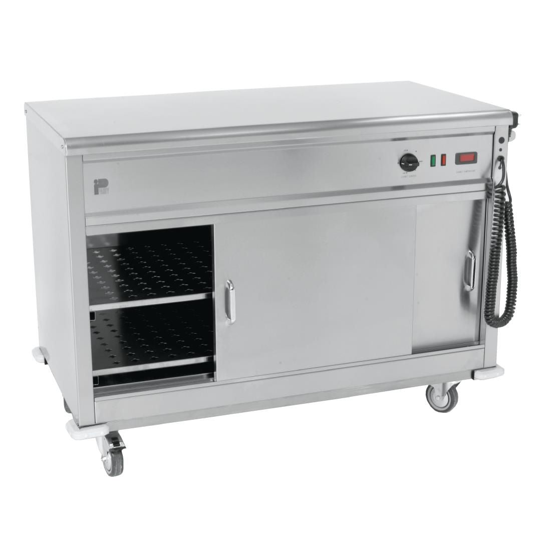 Parry Mobile Hot Cupboard with Flat Top MSF12