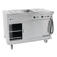Parry Mobile Servery with Bain Marie Top MSB12 - JD Catering Equipment Solutions Ltd
