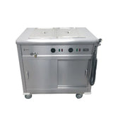 Parry Mobile Servery with Bain Marie Top MSB9 - JD Catering Equipment Solutions Ltd