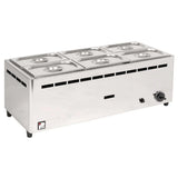 CD445 Parry Natural/LPG Bain Marie BMF6 - JD Catering Equipment Solutions Ltd