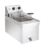 Parry Single Tank Single Basket Countertop Electric Fryer NPSF6 - JD Catering Equipment Solutions Ltd