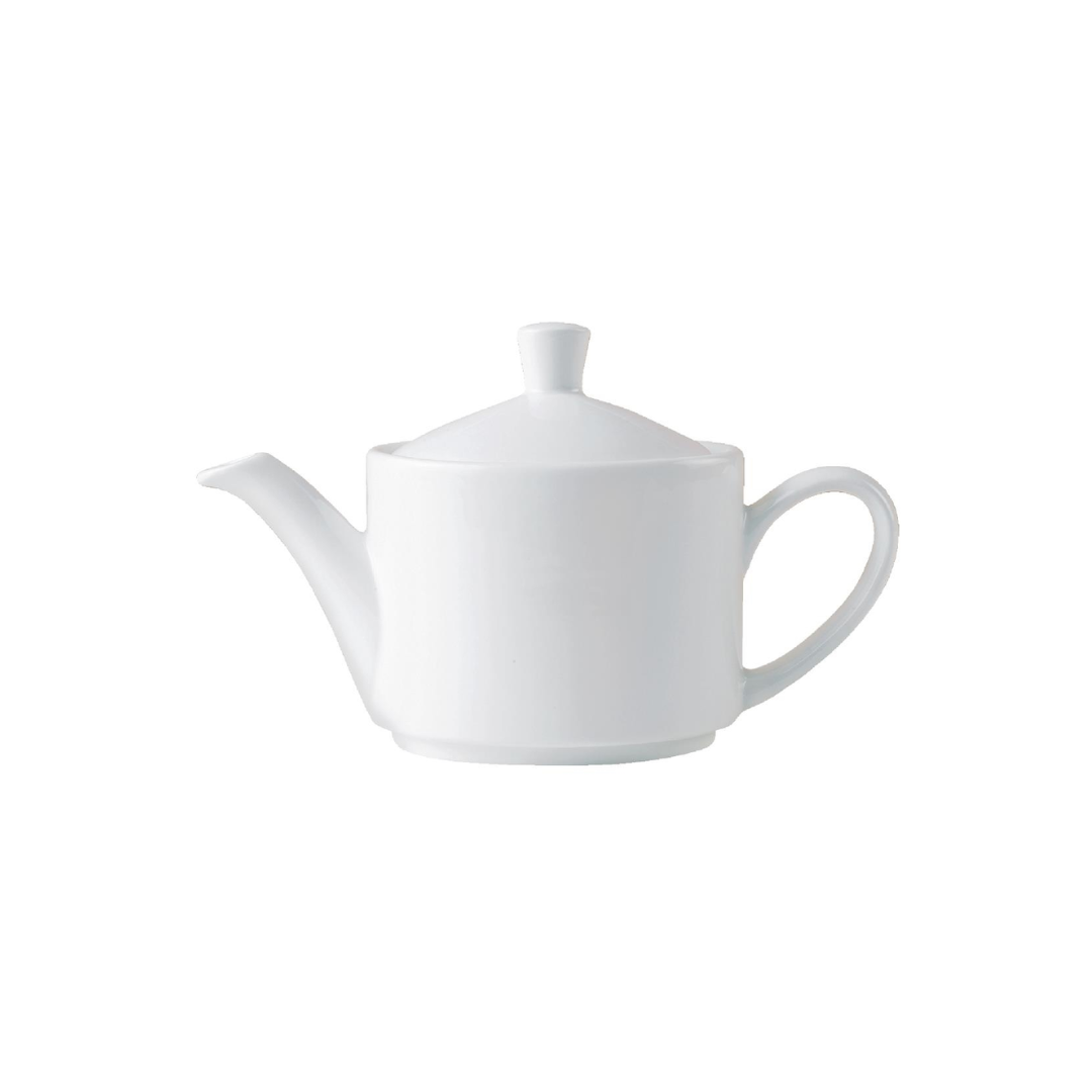 Replacement Lids For Steelite Monaco White Vogue 852ml Teapots (Pack of 12)
