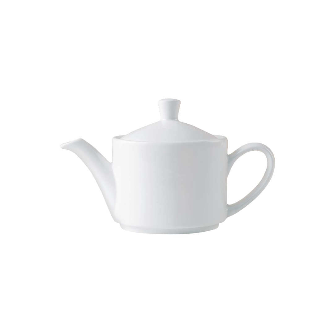 V7434 Replacement Lids For Steelite Monaco White Vogue 852ml Teapots (Pack of 12)