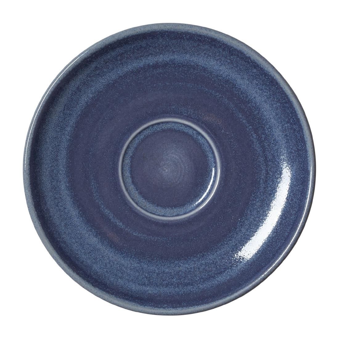 VV2128 Steelite Revolution Bluestone Saucer 152mm (Pack of 12)