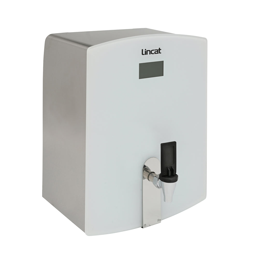 WMB7F/W - Lincat FilterFlow WMB Wall Mounted Automatic Fill Boiler - White Glass - 7L Capacity - 3.0