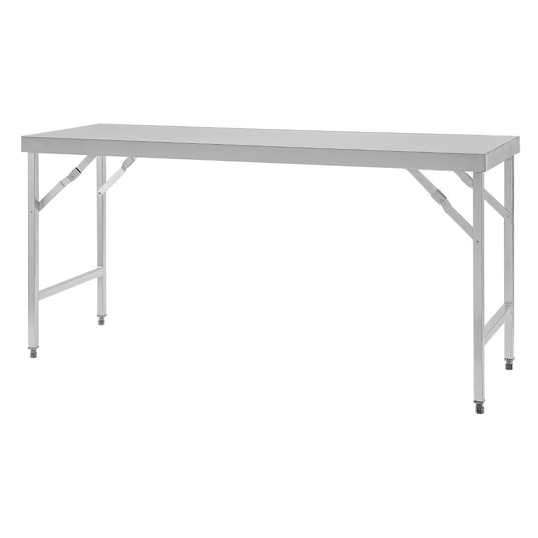 CB906 Vogue Stainless Steel Folding Table 1800mm