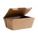 CF885 Vegware Compostable Microflute Takeaway Box 6x5" (Pack 300)