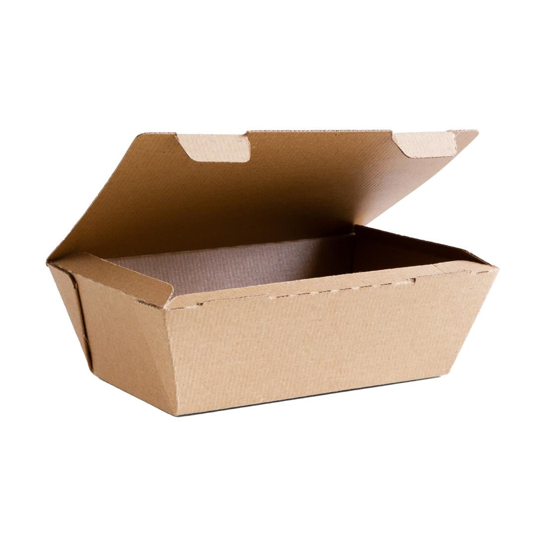 CF886 Vegware Compostable Microflute Takeaway Box 8x5" (Pack 250)