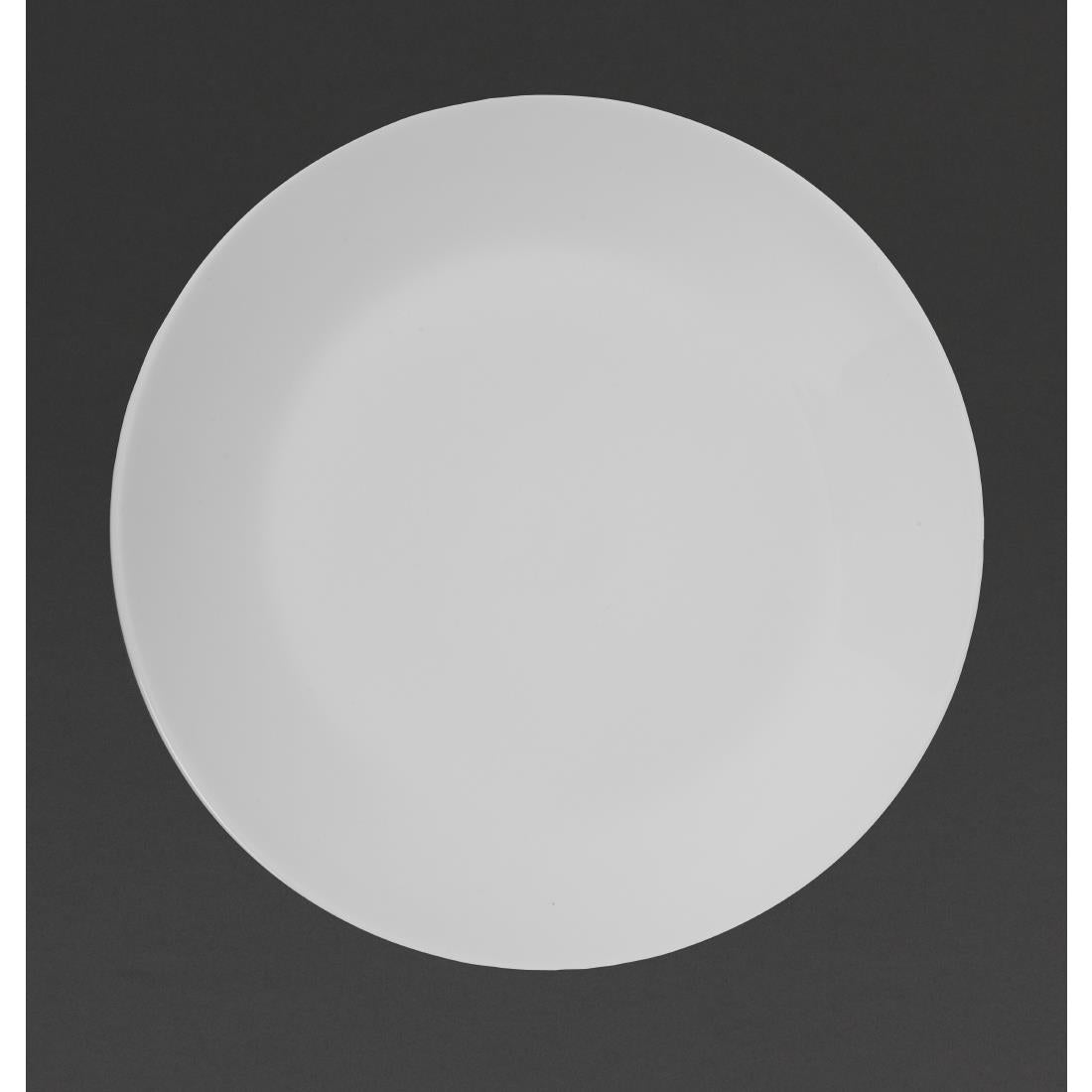 CG003 Royal Porcelain Classic White Coupe Plates 210mm (Pack of 12)