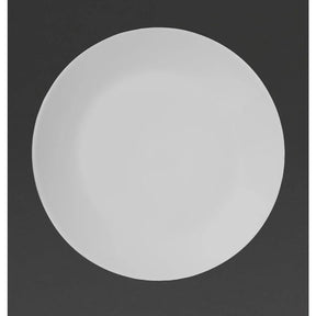 CG003 Royal Porcelain Classic White Coupe Plates 210mm (Pack of 12) - JD Catering Equipment Solutions Ltd