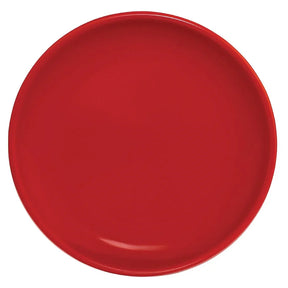 HC524 Olympia Cafe Coupe Plate Red - 250mm 10" (Box 6) - JD Catering Equipment Solutions Ltd