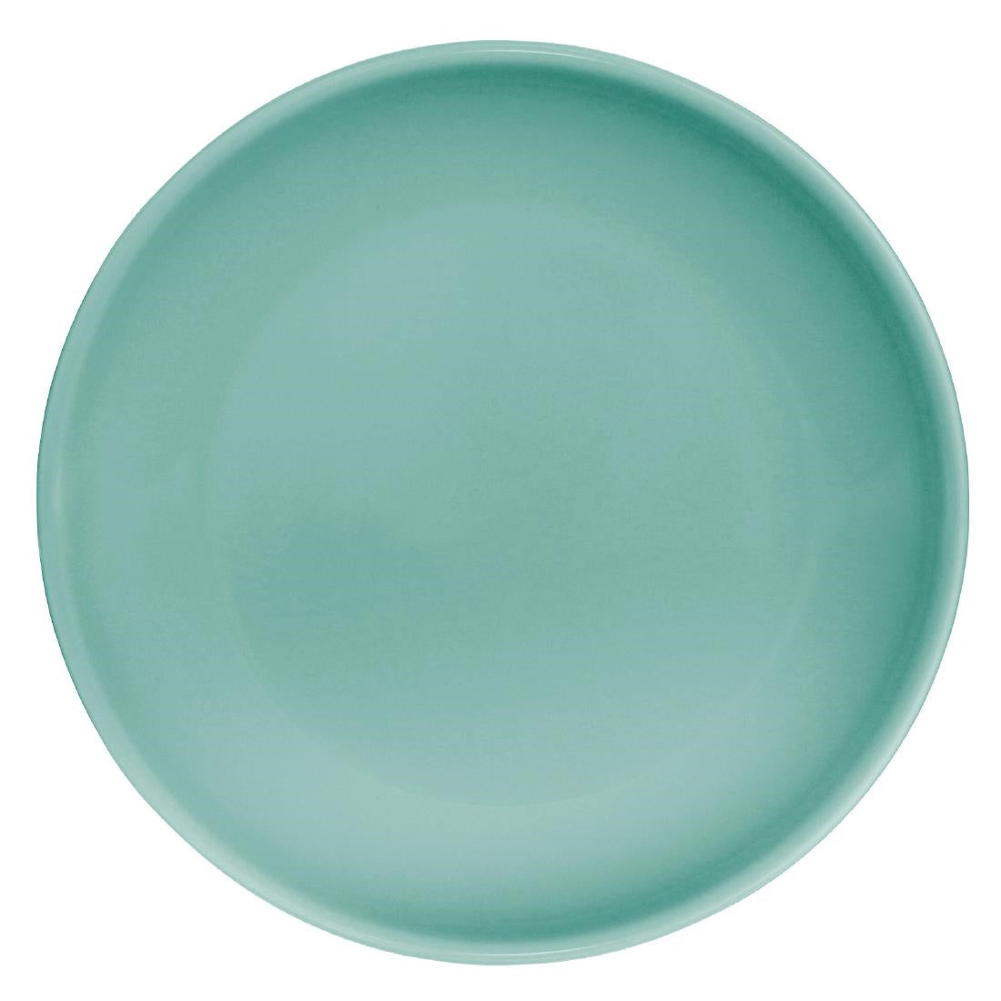 CG355 Olympia Cafe Coupe Plate Aqua 205mm (Pack of 12)
