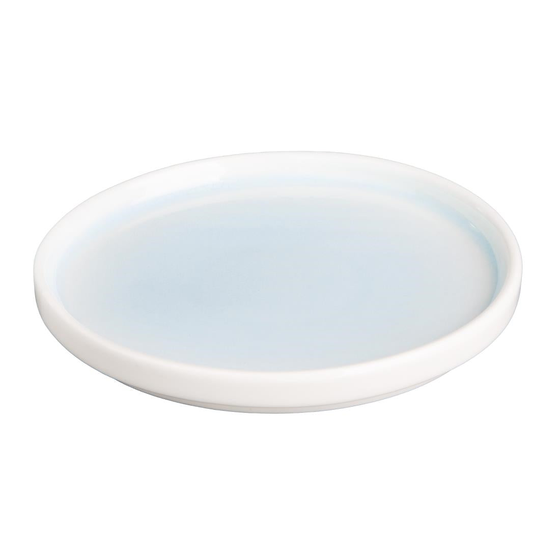 CU171 Olympia Fondant Plate Aqua - 152mm 6" (Box 6)